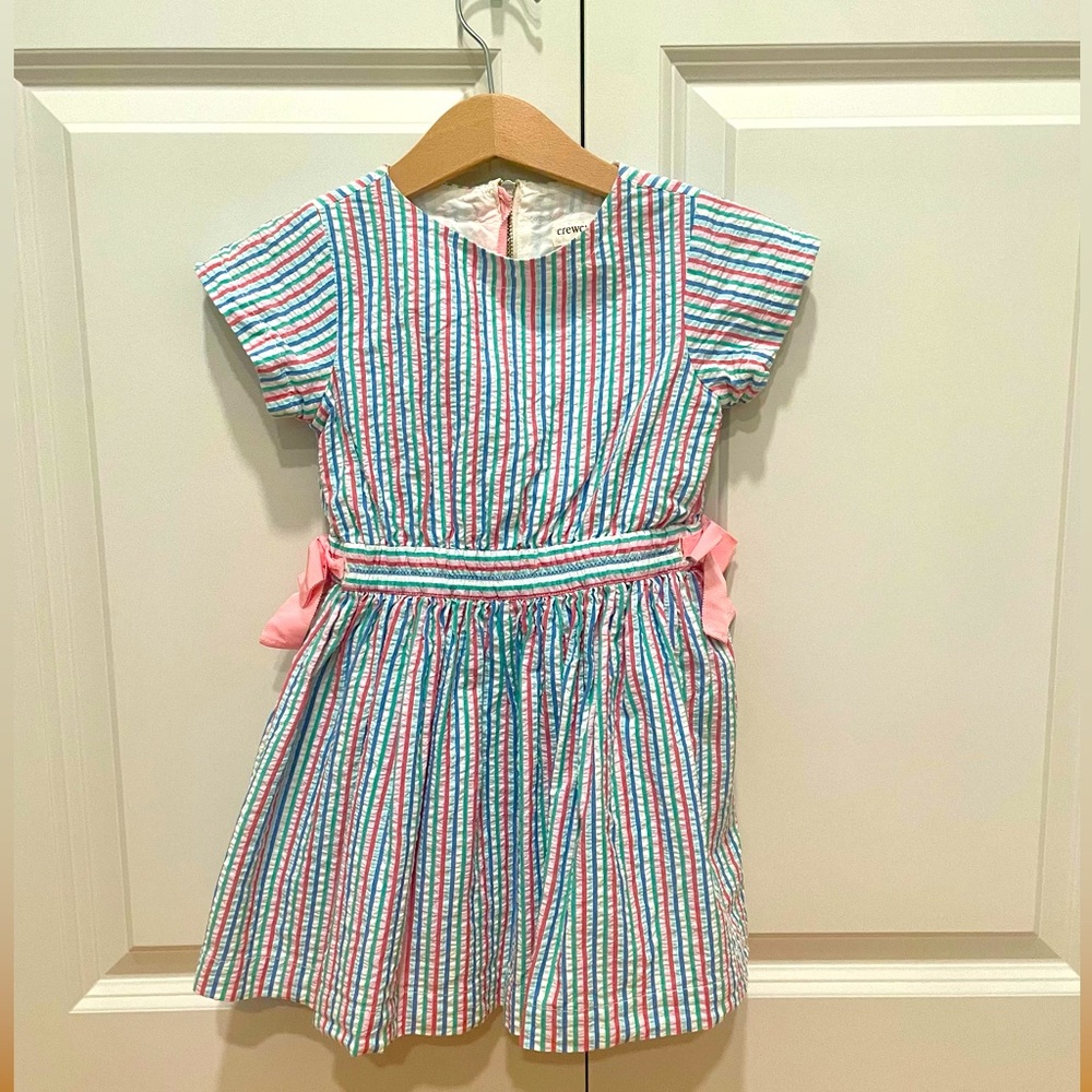 JCrew Crewcut Seersucker Dress